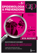 Report HTA - supplemento 3 n°5 Settembre-Ottobre 2012