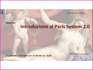 Webinar SICi dicembre 2022 - Introduzione al Paris System 2.0