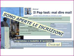 Webinar SICi - Il Pap test: mai dire mai!