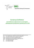 Documento finale della Consensus Conference