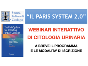 Webinar Interattivo sulla citologia urinaria: Il Paris System 2.0